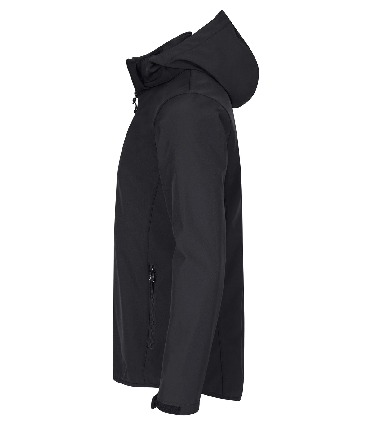 FAGÞRIF - Classic Softshell jakki - svartur (dömu- og herrastærðir)