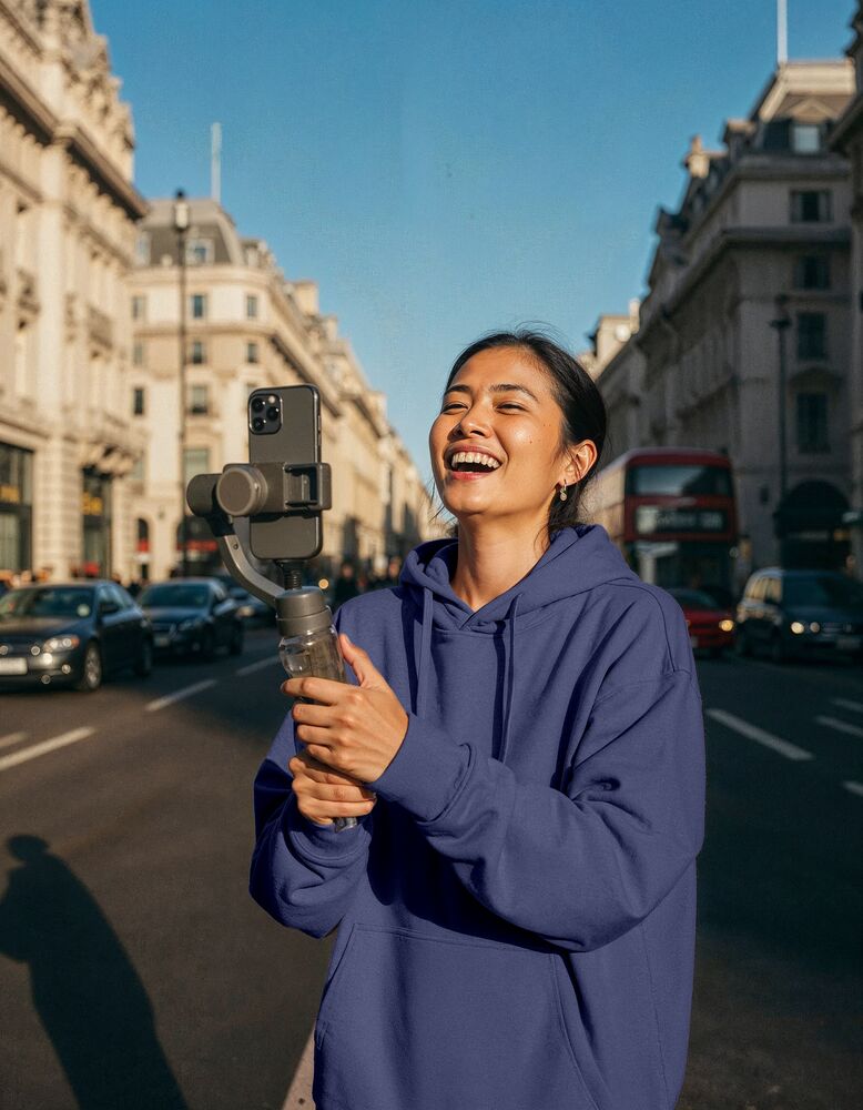 UM Hettupeysa - Loose Fit - Unisex - 4 litir