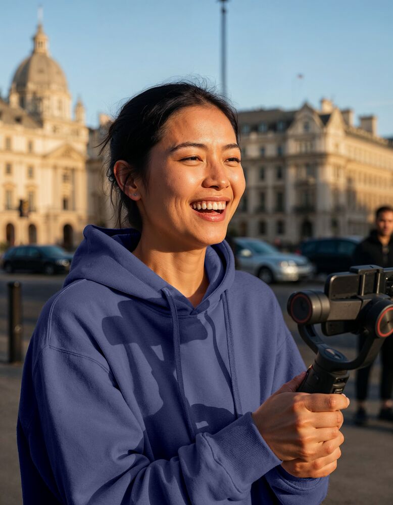 UM Hettupeysa - Loose Fit - Unisex - 4 litir